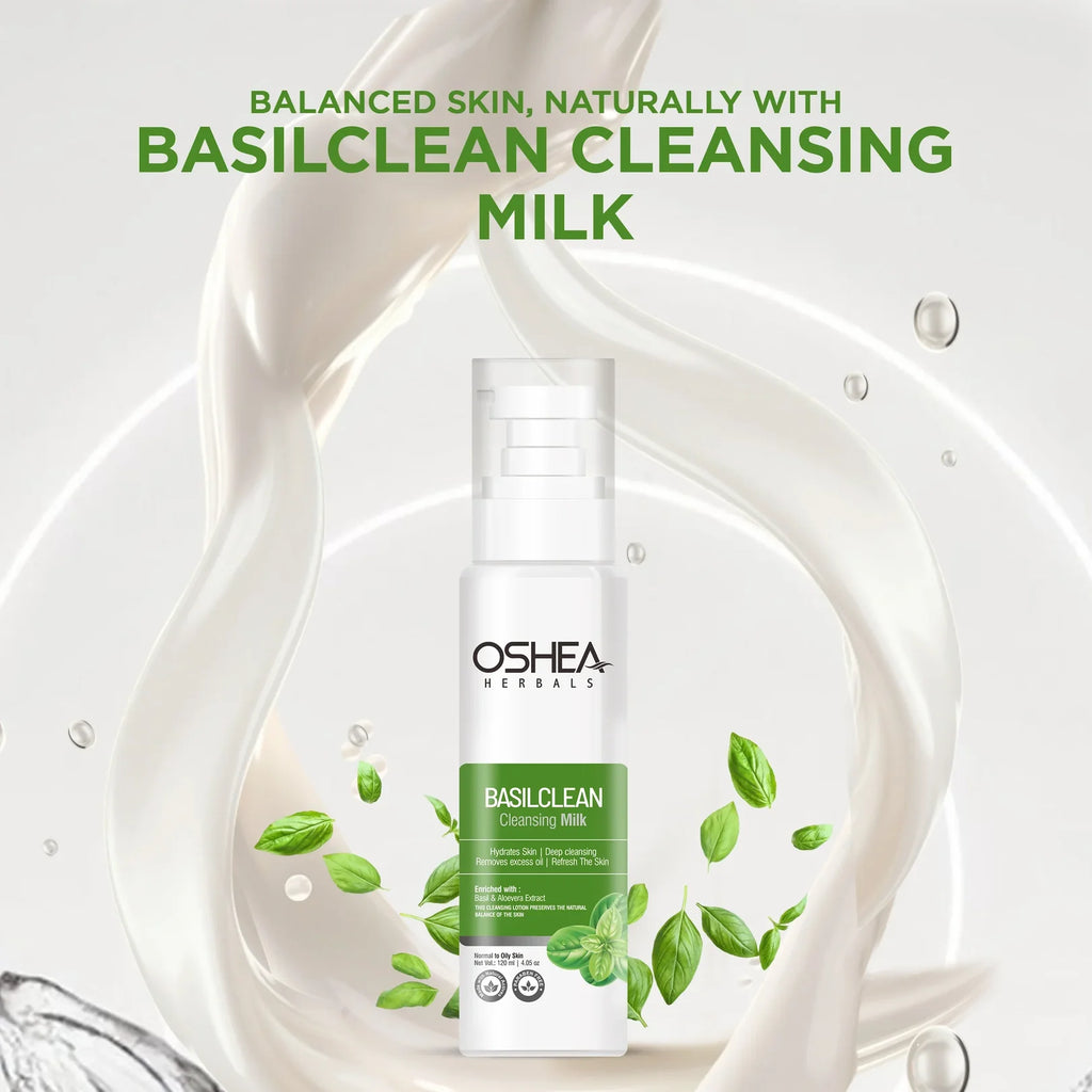 Oshea Herbals Basilclean Cleansing Milk 120ml