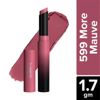 Maybelline New York Colour Sensational Ultimatte Lipstick Highly Pigmented Lightweight Formula 599 More Mauve 1.7gm