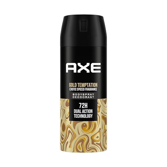 Axe Gold Temptation Long Lasting Deodorant Bodyspray For Men 150ml