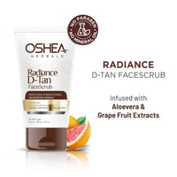 Oshea Herbals Radiance D-Tan Face Scrub 120g