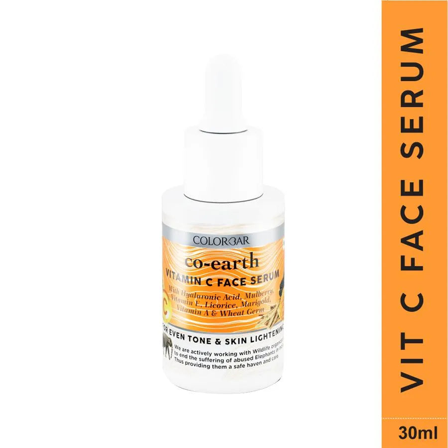 ColorBar Co-Earth Vitamin C Face Serum For Even Tone & Skin Lightening 30ml