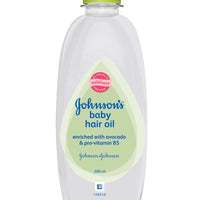 Johnson's Baby Hair Oil Enriched With Avocado & Pro- Vitamin B5 200ml