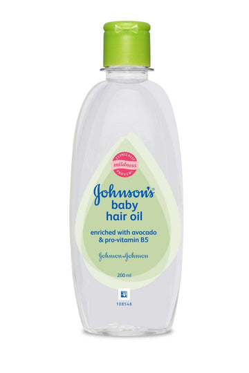 Johnson's Baby Hair Oil Enriched With Avocado & Pro- Vitamin B5 200ml