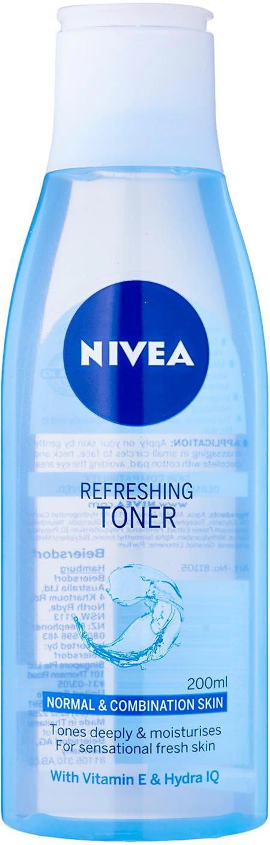 Nivea Toner Refreshing Tones, Soothes & Removes Residues WIth Lotus Flower 200ml