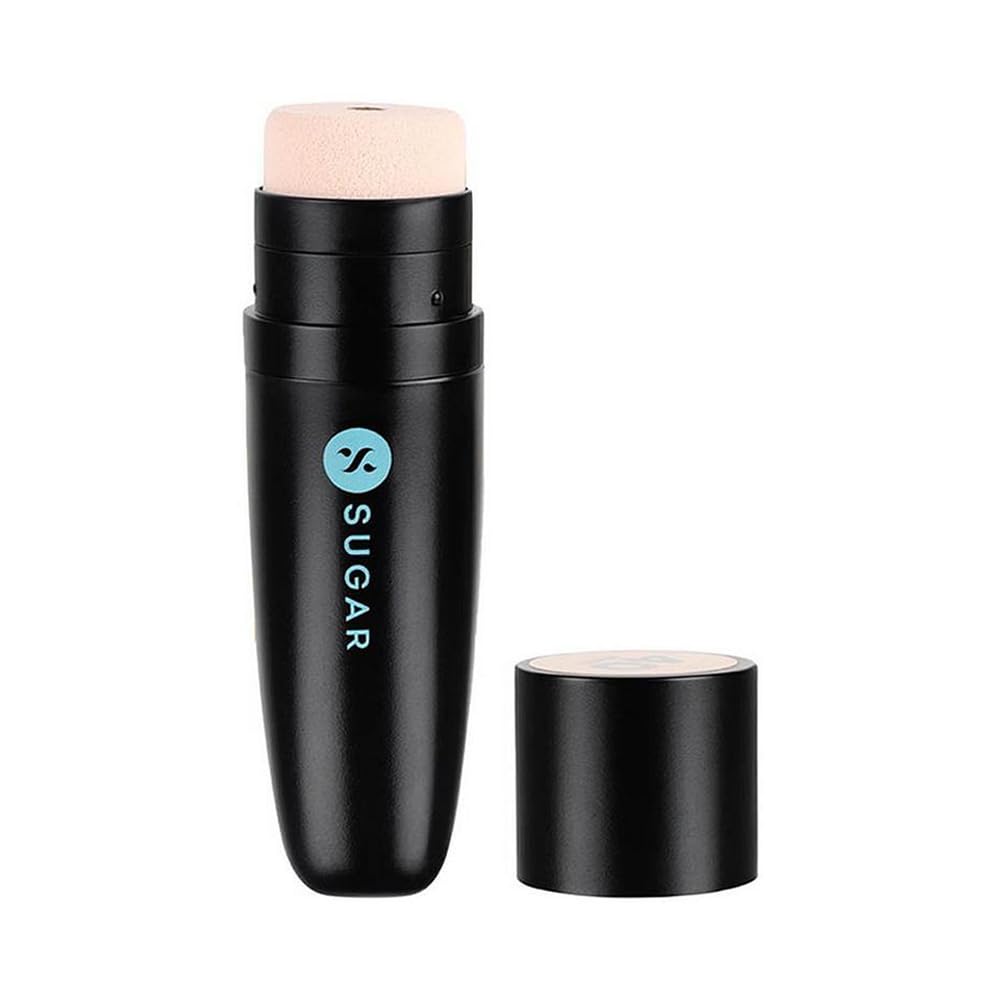 SUGAR Cosmetics Aquaholic Hydrating Matte Foundation | Full Coverage | For All Skin Types | With Built-In Cushion Applicator 20 Galao 30ml