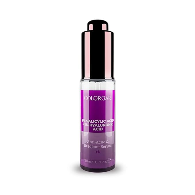 colorbar 2% salicylic acid +1% hhyaluronic serum 30ml