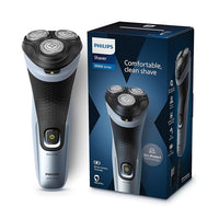 Philips Electric Shaver for Men, SkinProtect Technology, Wet and Dry Shave, 3D Floating Heads, 27 Self Sharpening Blades, Pop-up Trimmer, Cordless, Waterproof X3063/03 (New Model)