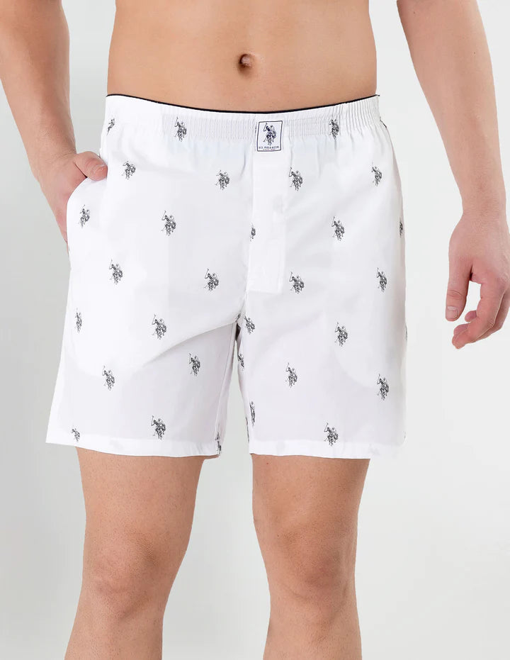 Signature Logo Pure Cotton I021 Boxers - Pack Of 1