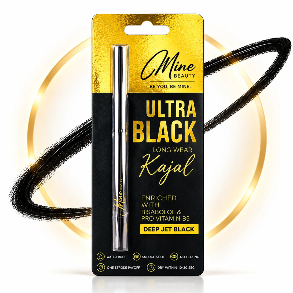 Mine Beauty Ultra Black Long Wear Kajal 0.3g