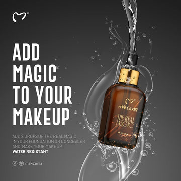Makezmia The Real Magic Drop For Waterproof Smudge Proof & Sweat Resistant Makeup 50ml
