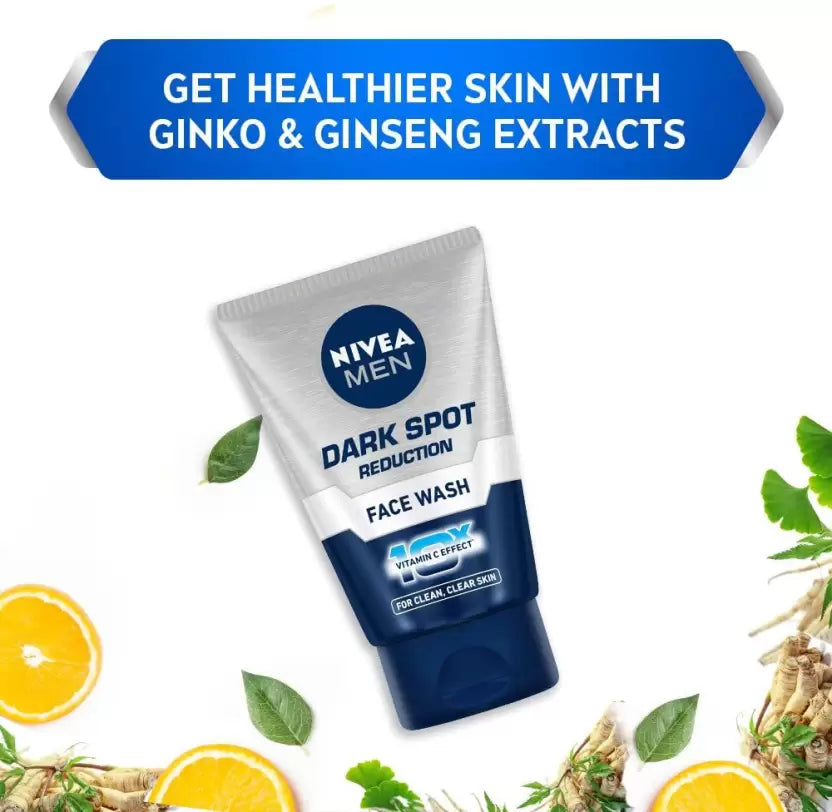 NIVEA Men Dark Spot Reduction Face Wash 100g