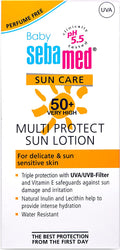 Sebamed Baby PH 5.5 Sun Care 50+ Very High Multi Protect Sun Lotion For Delicate & Sun Sensitive Skin 200ml