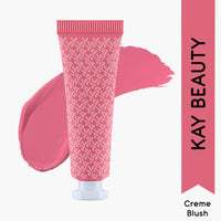 KAY BEAUTY Cream Blush Enriched With Cranberry Avocado Oil Rosy Romance 10ml