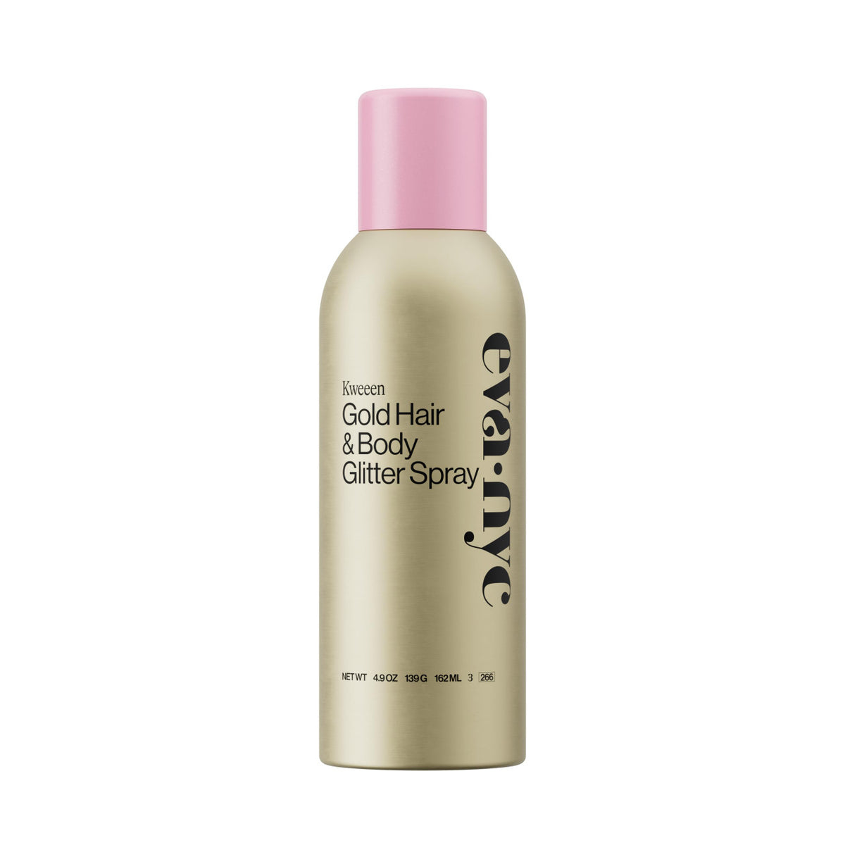 Eva NYC Kweeen Gold Hair and Body Glitter Spray - Ultra Shimmery Gold Glitter Formula