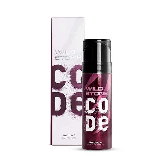 Wild Stone CODE Iridium Long Lasting No Gas Perfume Body Spray For Men 120ml