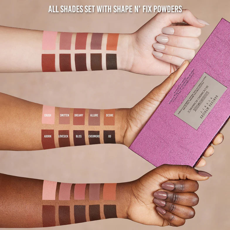Danessa Myricks Beauty Groundwork Palette Blooming Romance Palette For Eyes,Brows,Face & Lipsn 26g