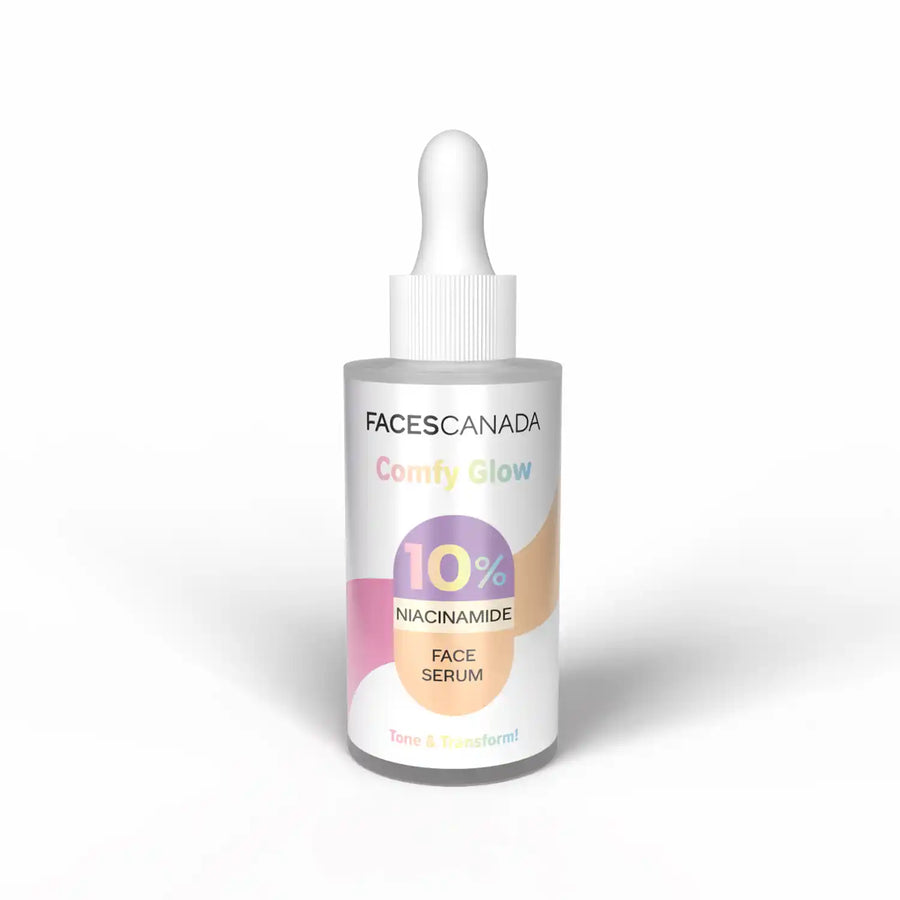 Faces Canada Comfy Glow 10% Niacinamide Face Serum 30ml