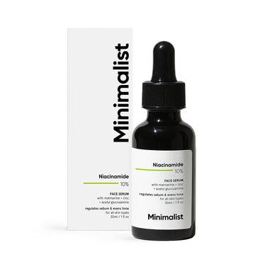 Minimalist Niacinamide 10% Face Serum Regulates Sebum & Evens Tone 30ml