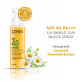 Oshea Herbals Uv Shield Sun Block Spray SPF 40 PA+++ All Type Skin 120ml