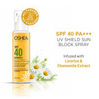 Oshea Herbals Uv Shield Sun Block Spray SPF 40 PA+++ All Type Skin 120ml