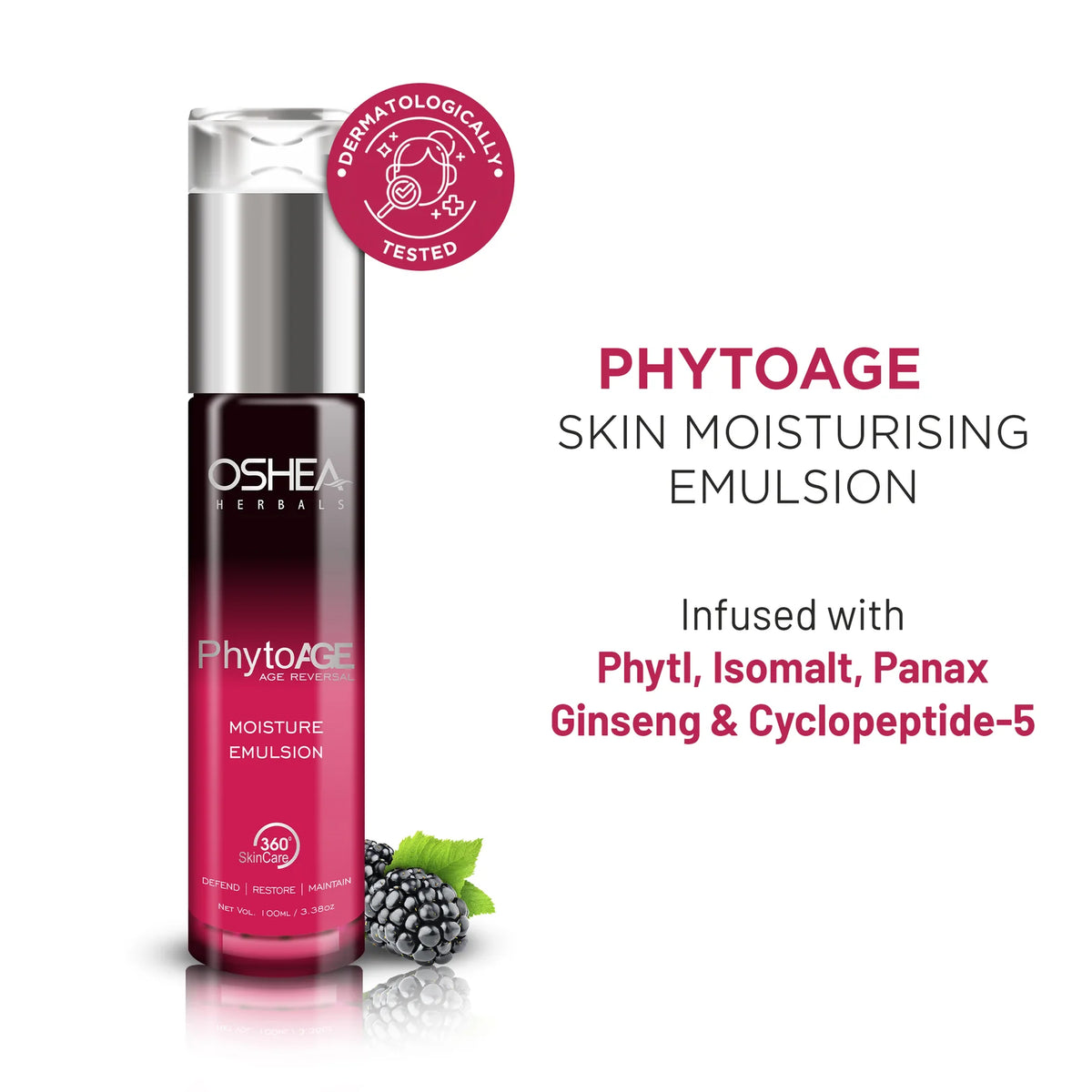 Oshea Herbals PhytoAge Skin Moisturising Emulsion 100ml
