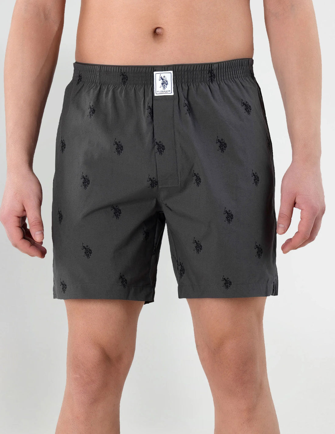 Signature Logo Pure Cotton I021 Boxers - Pack Of 1