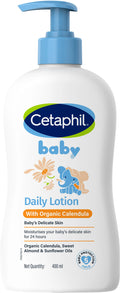 Cetaphil BABY DAILY LOTION WITH ORGANIC CALENDULA FACE AND BODY (400 ml)