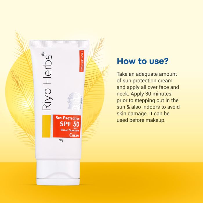 Riyo Herbs Sun Protection Spf-50 Cream 50g