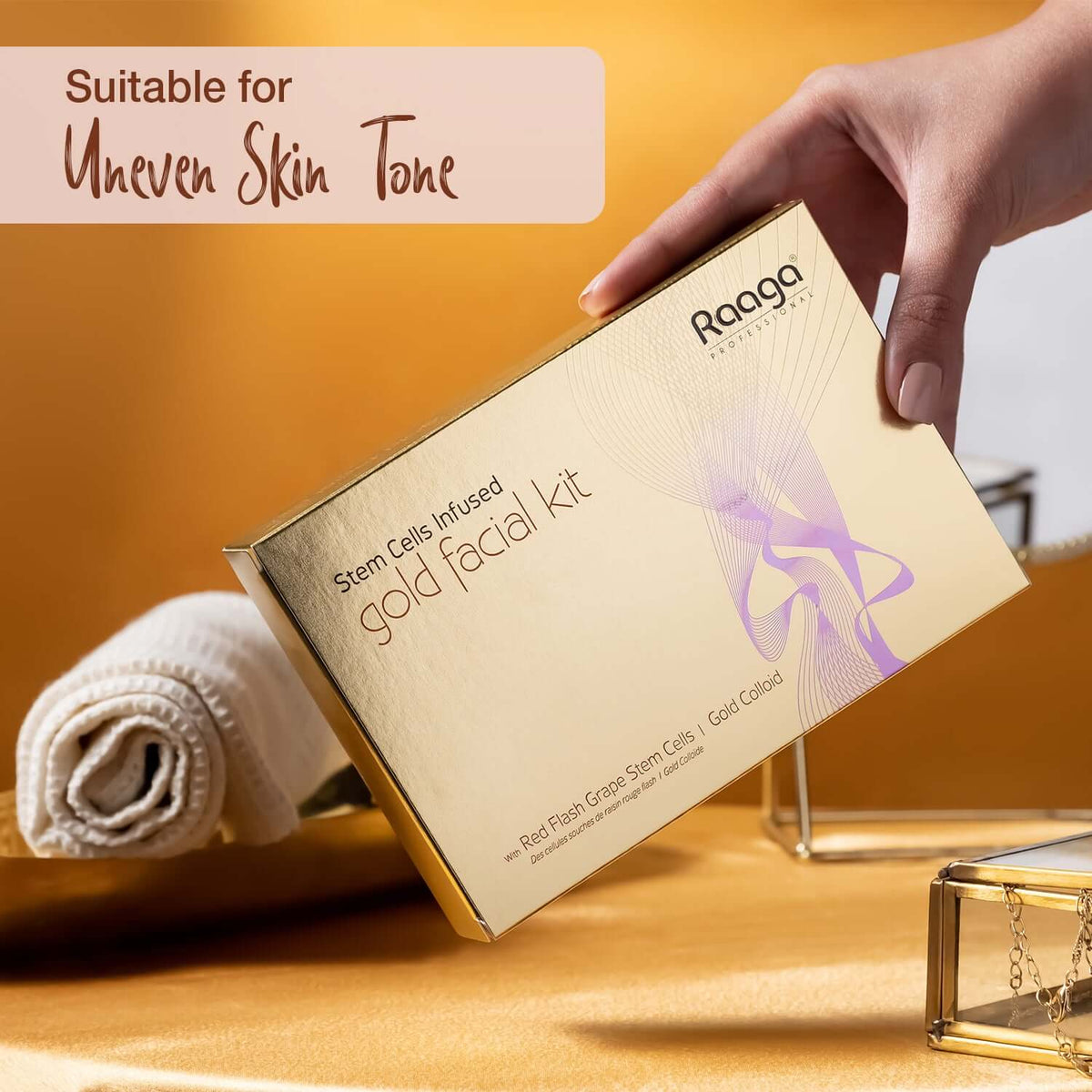 Raaga Professional Gold Facial Kit 6 Steps