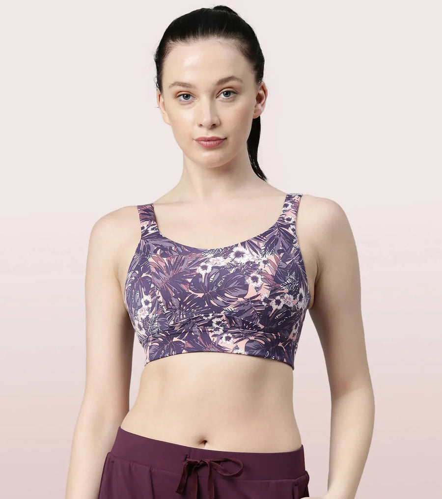 Enamor SB18 Convertible Back High Impact Bra - Padded - Wirefree