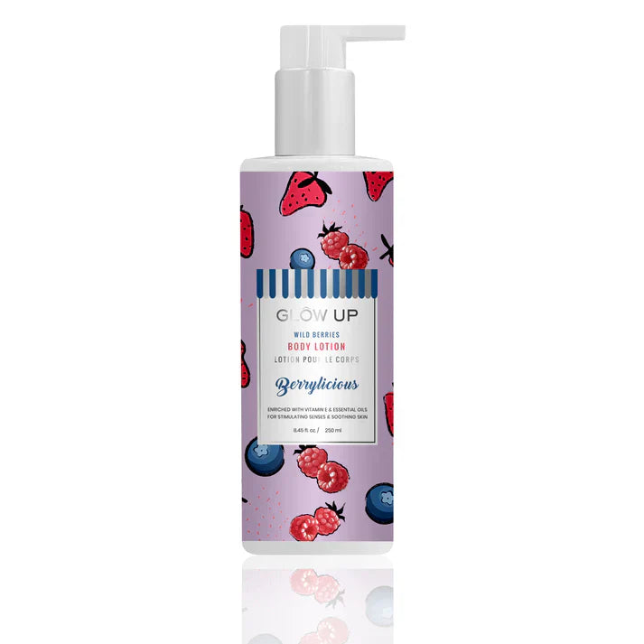Glow Up Berry Licious Body lotion All Skin Type 250ml