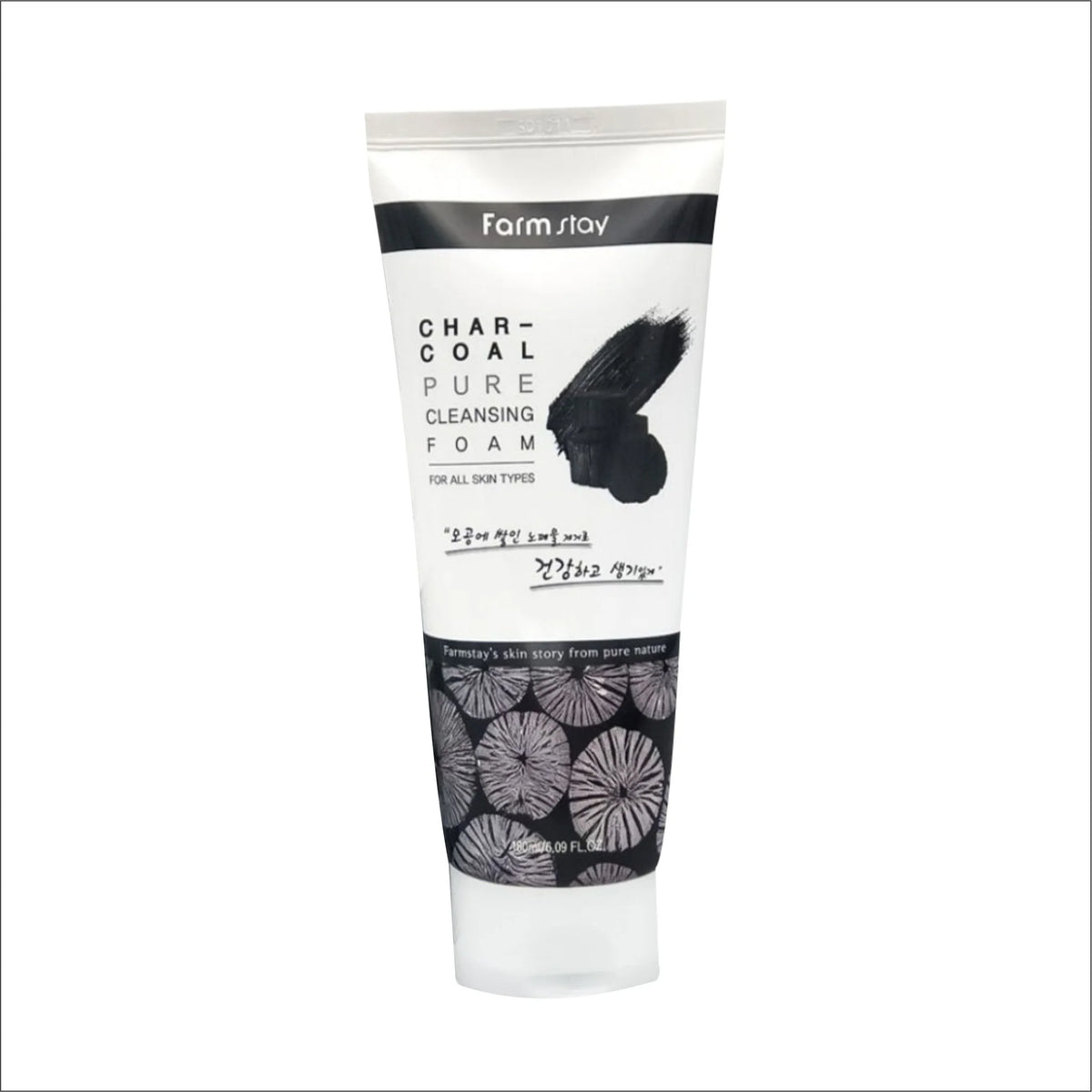 FARMSTAY Char-Coal Pure Cleansing Foam 180ml