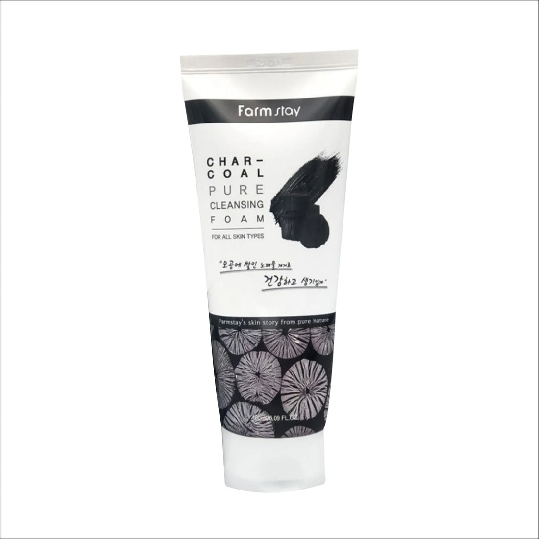 FARMSTAY Char-Coal Pure Cleansing Foam 180ml
