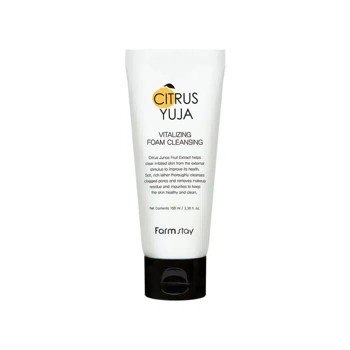 Farmstay Citrus Yuzu Vitalizing Foam Cleansing 100ml