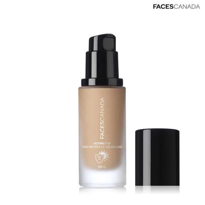 Faces Canada Ultime Pro Sun Defence Cc Cream Luxe Spf50 Ivory 01 30ml