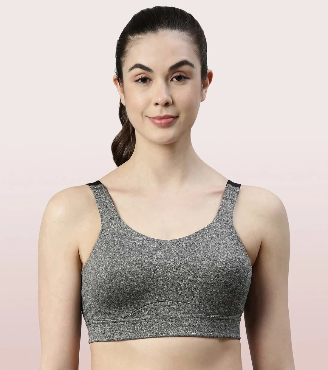 Enamor SB18 Convertible Back High Impact Bra - Padded - Wirefree