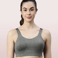 Enamor SB18 Convertible Back High Impact Bra - Padded - Wirefree