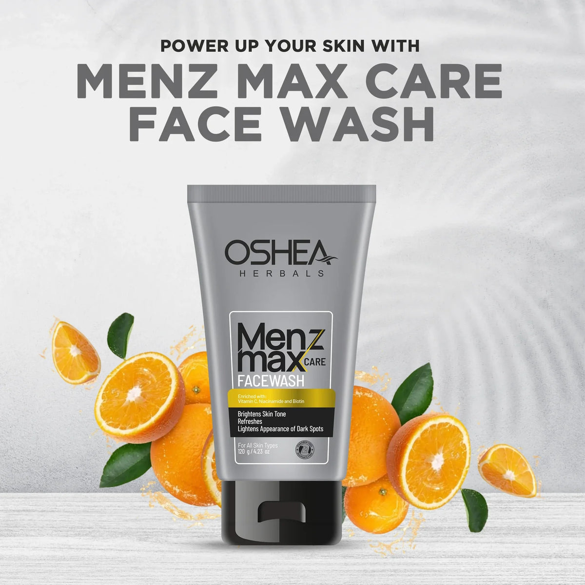Oshea Herbals Menz Max Care Facewash 120g