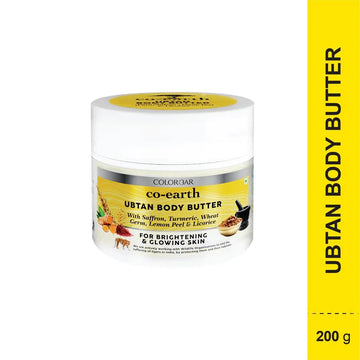 ColorBar Co-Earth Ubtan Body Butter For Brightening & Glowing Skin 200gm