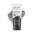 Jovees Herbal Activated Charcoal Detoxifying Face Wash For Anti Pollution, Deep Pore Cleansing, Oil Control, Removes Dirt & Impurities | Suitable for Acne Prone Skin 120 ML