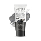 Jovees Herbal Activated Charcoal Detoxifying Face Wash For Anti Pollution, Deep Pore Cleansing, Oil Control, Removes Dirt & Impurities | Suitable for Acne Prone Skin 120 ML