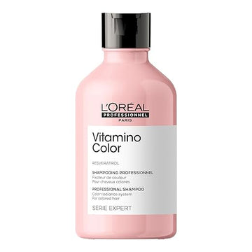 L'OREAL PROFESSIONNEL PARIS Vitamino Color Shampoo For Coloured Hair, 300Ml|Professional Color Protect Shampoo |Coloured Protection Shampoo With Uv Protection