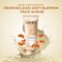 Oshea Herbals Papayaclean Anti Blemish FaceScrub 100g