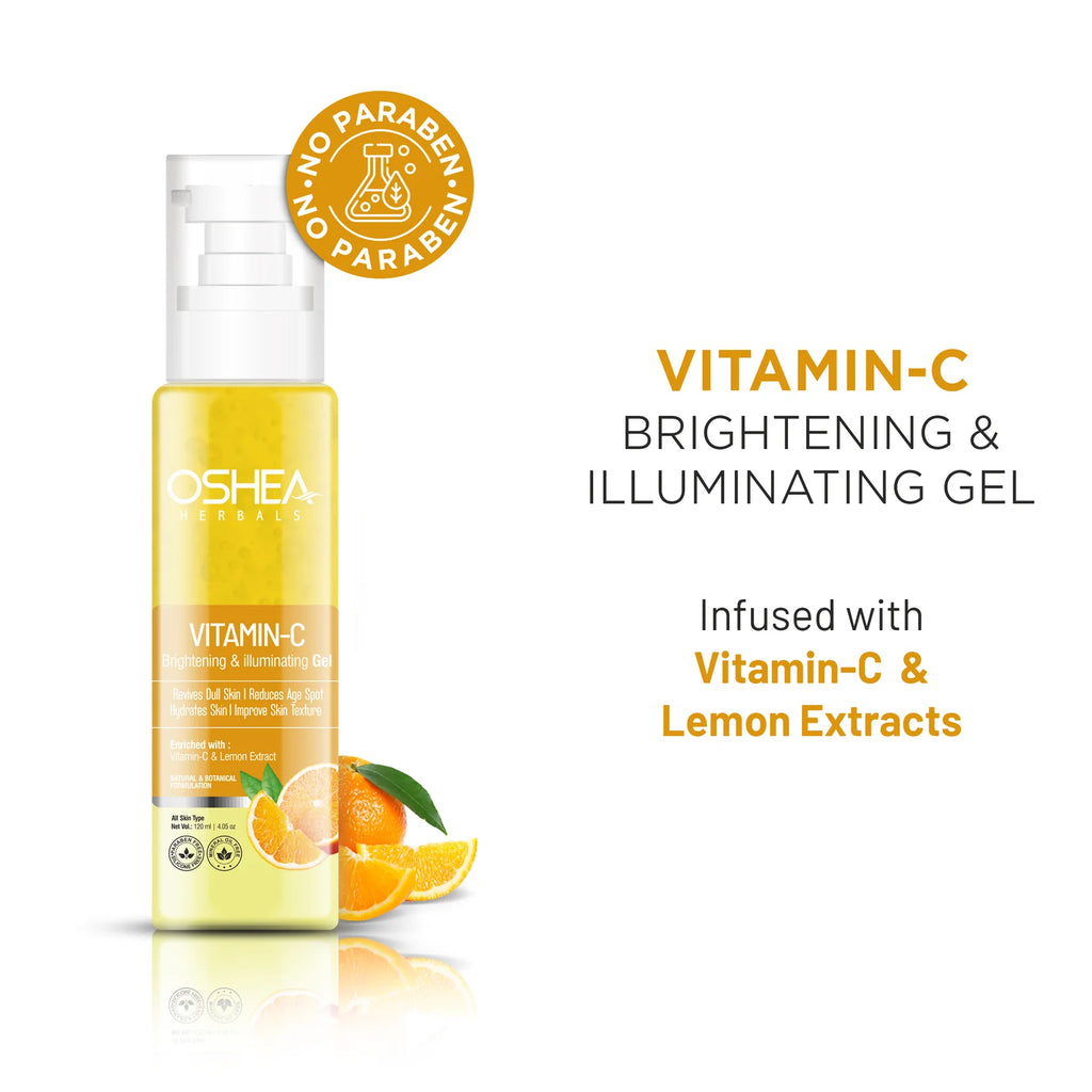 Oshea Herbals Vitamin C Brightening & Illuminating Gel 120ml