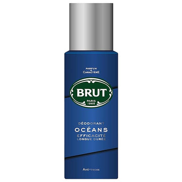 Brut Deodorant Oceans Efficacite Longue Duree For Men, 200ml