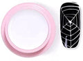 SHILLS PROFESSIONAL Nail Art Spider Silk Adhesive Spider Gel Color White 10gm