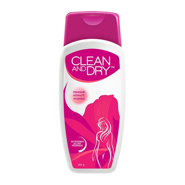CLEAN & DRY Feminine Intimate Powder 100g