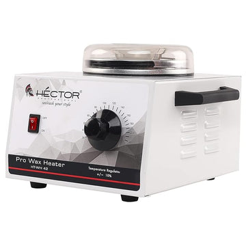 Hector Professional Wax Heater with Temprature control and single pot for Salon/Home use