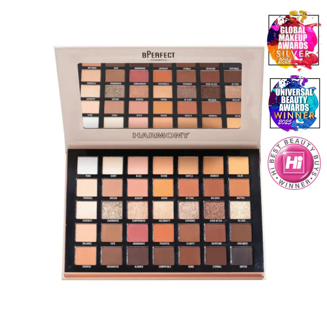 Bperfect Harmony Shadow Palette