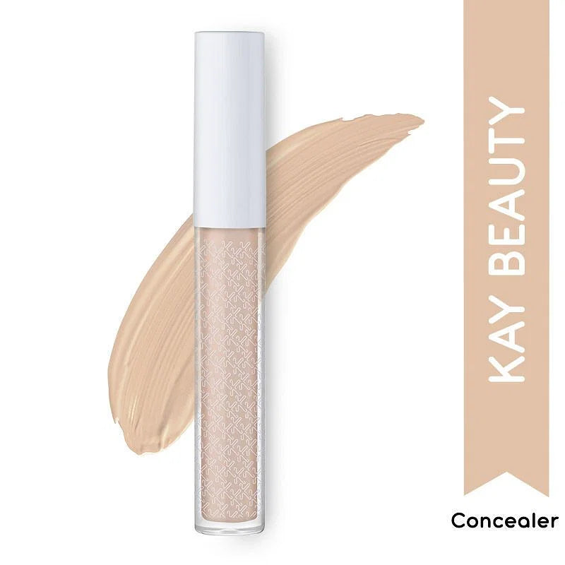 Kay Beauty HD Liquid Concealer Enriched With Marula Rosehip Oil 150N Medium 3.8gm